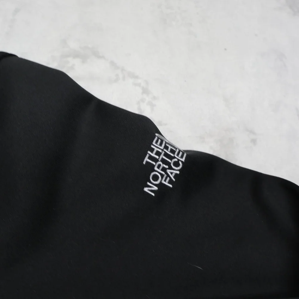 North Face Jacket Men Large Black Ridgewall Softshell Rain Wind Full Zip Outdoor